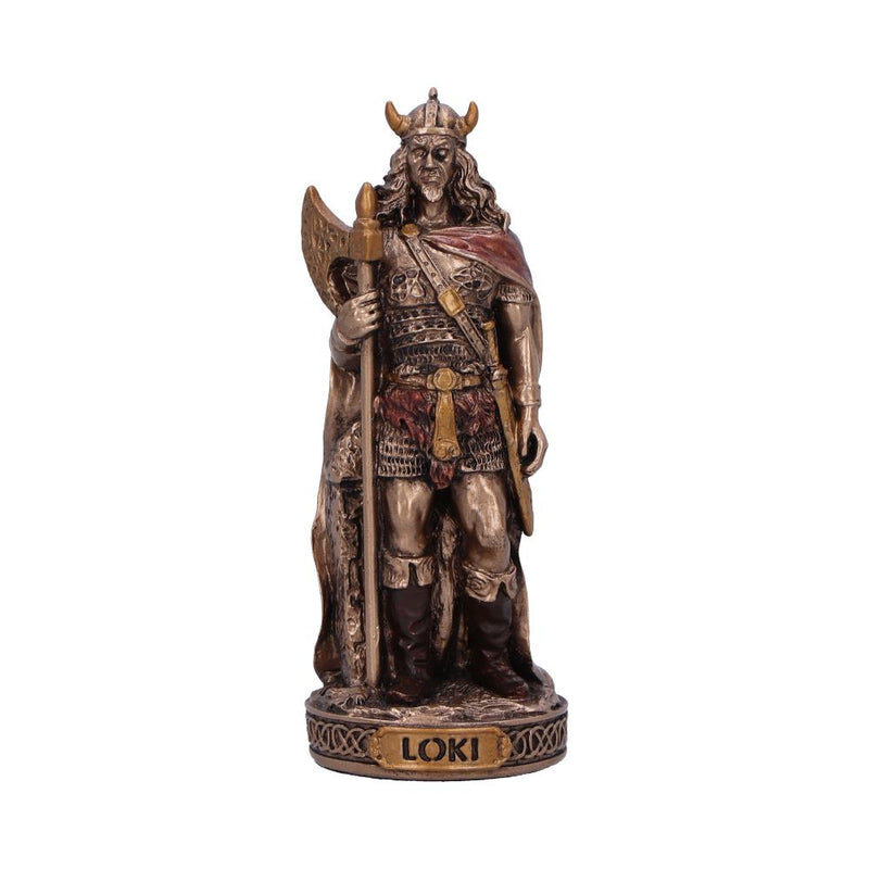 Loki Trickster God Mini Bronze Figurine