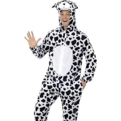 Dalmatian Costume Adult White Black_1 sm-31672L