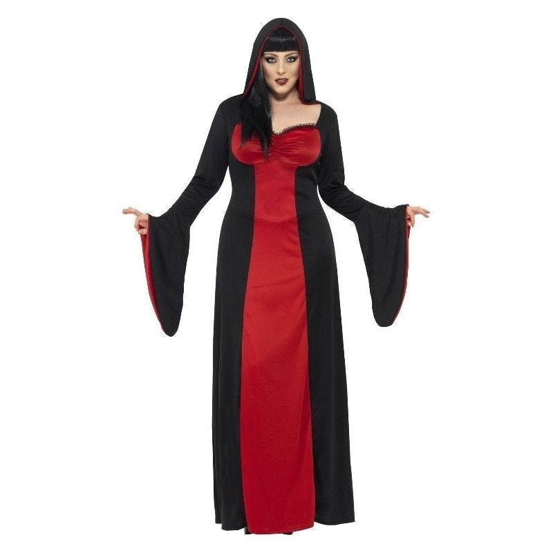 Dark Temptress Costume Adult Red Black_5 
