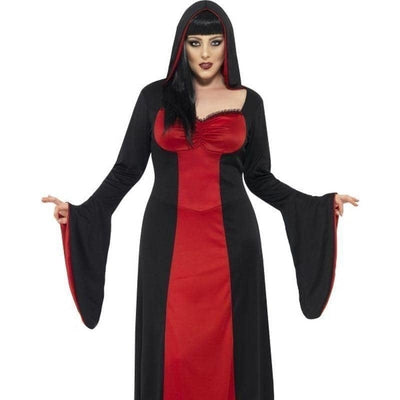 Dark Temptress Costume Adult Red Black_1 sm-40077L