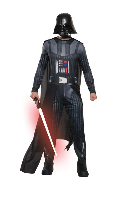 Darth Vader Mens Printed Jumpsuit Costume 1 rub-810417STD MAD Fancy Dress