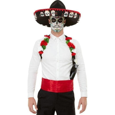 Day Of The Dead Kit Adult Red_1 sm-50800