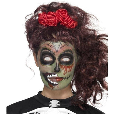 Day Of The Dead Zombie Make Up Kit Grease Adult Multi_1 sm-44915