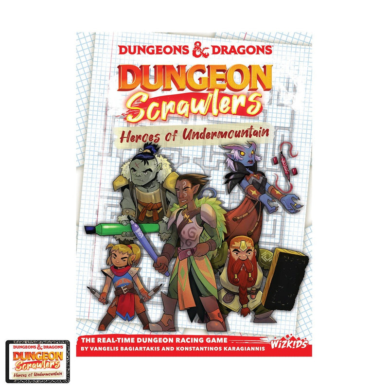 Dungeons and Dragons D&D Dungeon Scrawlers Heroes of Undermountain