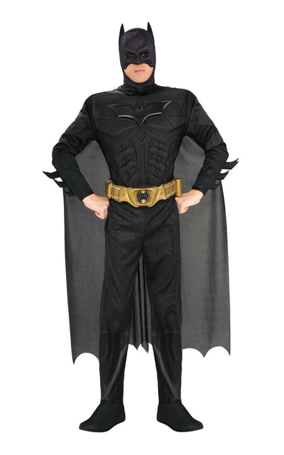 Batman Dark Knight Deluxe Mens Costume 1 rub-880671L MAD Fancy Dress
