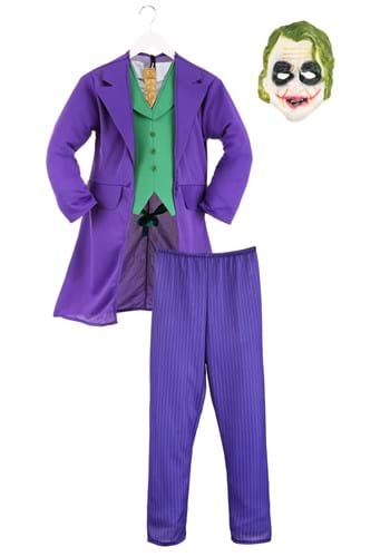 The Joker Child Costume Dark Knight Heath Ledger 2 rub-883106M MAD Fancy Dress