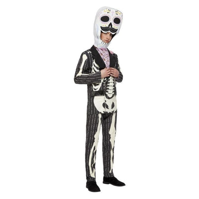 Deluxe Day Of The Dead Senor Costume Pink_1 sm-63061L