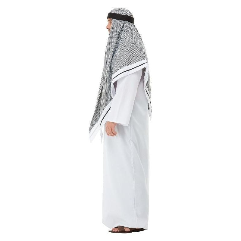 Deluxe Fake Sheikh Costume Adult White_3 sm-50802XL