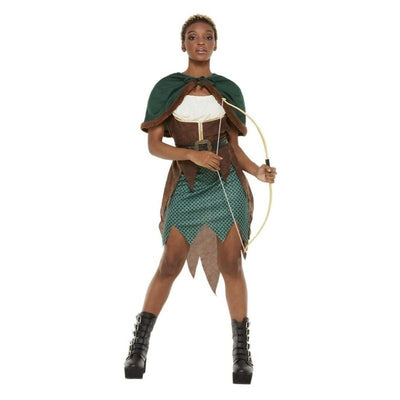 Deluxe Forest Archer Costume Green_1 sm-70002M