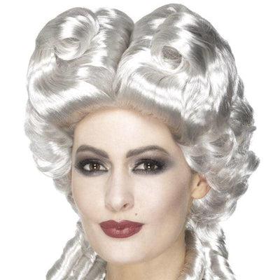 Deluxe Marie Antoinette Wig Adult White_1 sm-45087