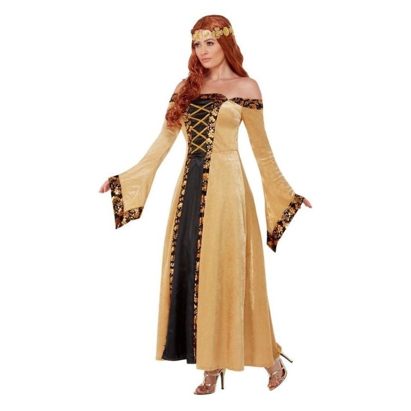 Deluxe Medieval Countess Costume Gold_3 sm-70007S