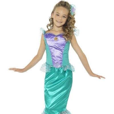 Deluxe Mermaid Costume Kids Green_1 sm-48003L