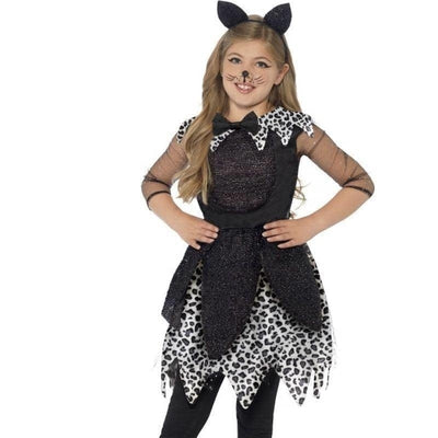Deluxe Midnight Cat Costume Kids Black_1 sm-44287L