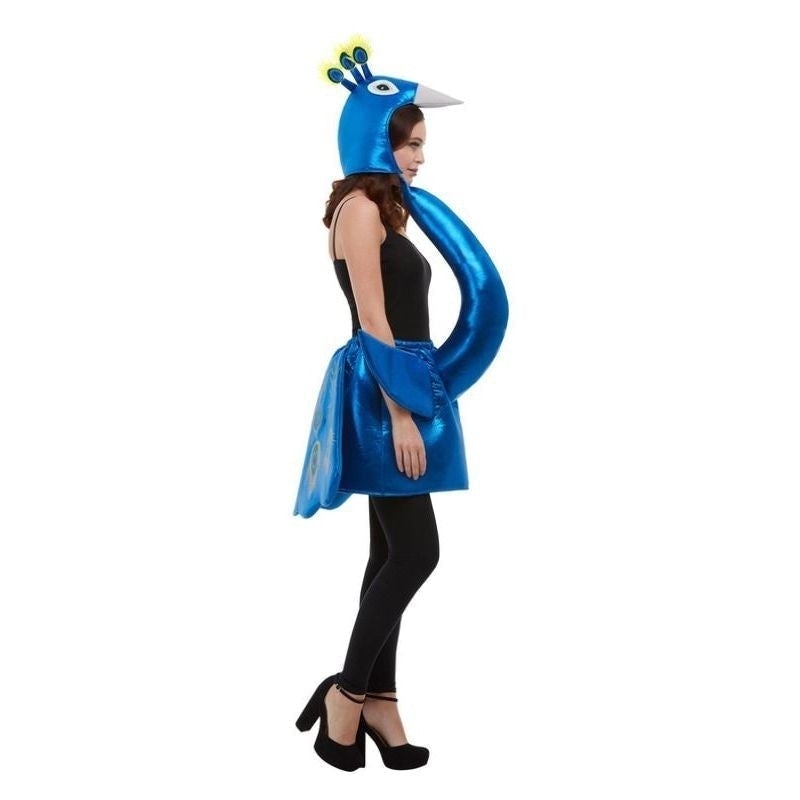 Deluxe Peacock Costume Adult Blue_3 