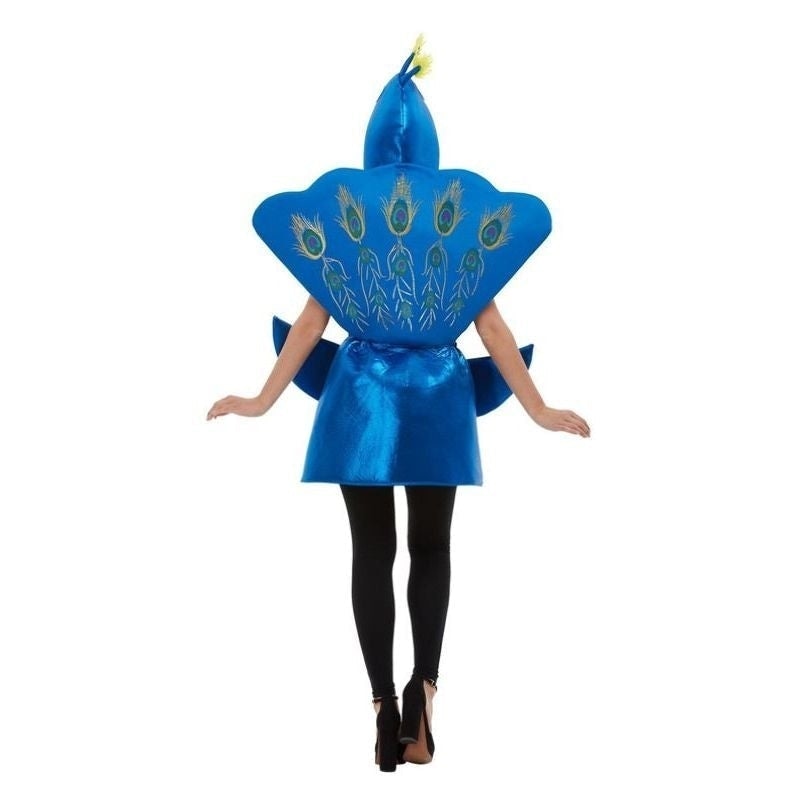 Deluxe Peacock Costume Adult Blue_2 