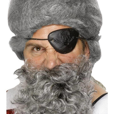 Deluxe Pirate Beard Adult Light Grey_1 sm-1503