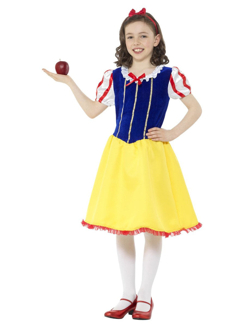 Deluxe Princess Snow Girl Costume Multi-Coloured Child Dress