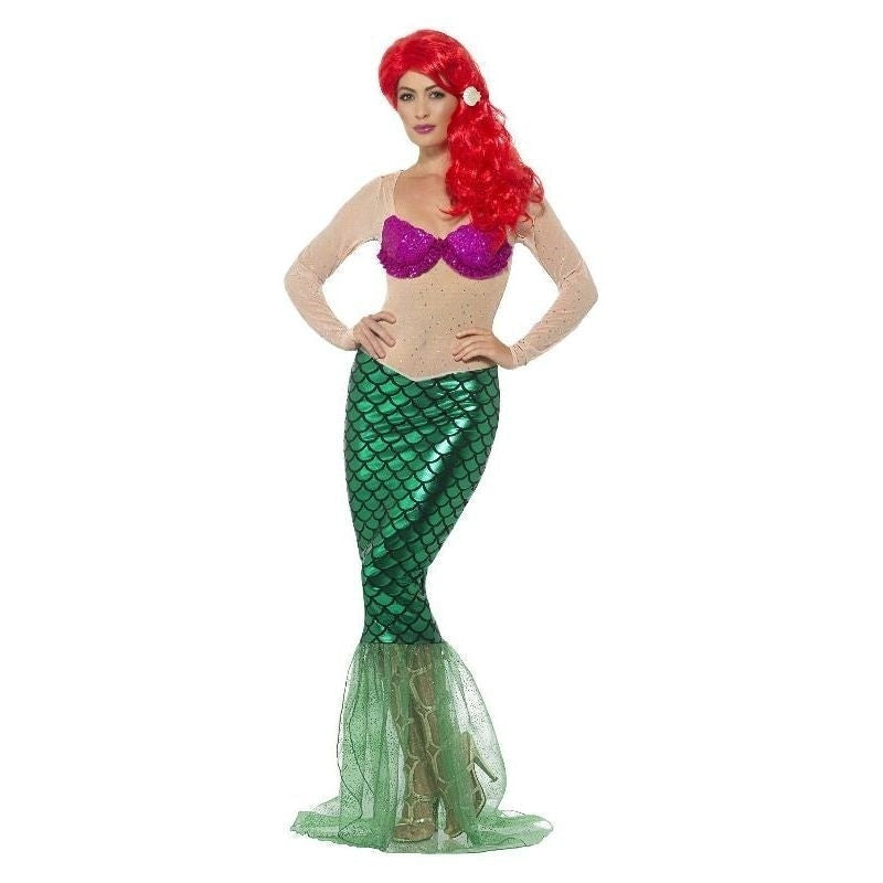 Deluxe Sexy Mermaid Costume Adult Green_2 sm-44637xs