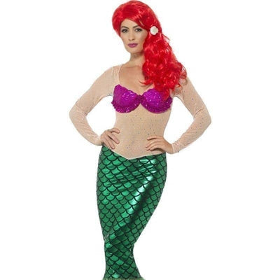 Deluxe Sexy Mermaid Costume Adult Green_1 sm-44637m