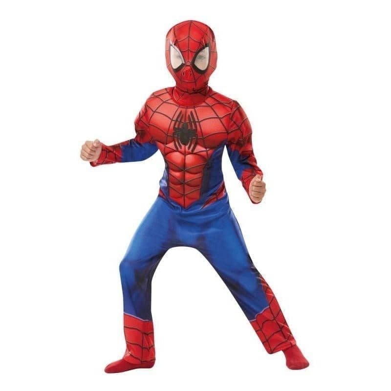 Deluxe Spiderman Child Muscle Chest Costume_1 rub-6408959-10