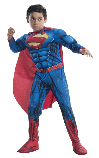 Justice League Deluxe Superman Boys Costume_1 rub-881367L