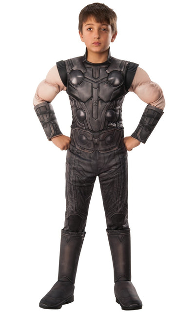 Deluxe Thor Inifinity War Boys Costume 1 rub-641312L MAD Fancy Dress
