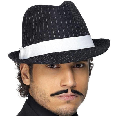 Deluxe Trilby Hat Adult Black_1 sm-36493