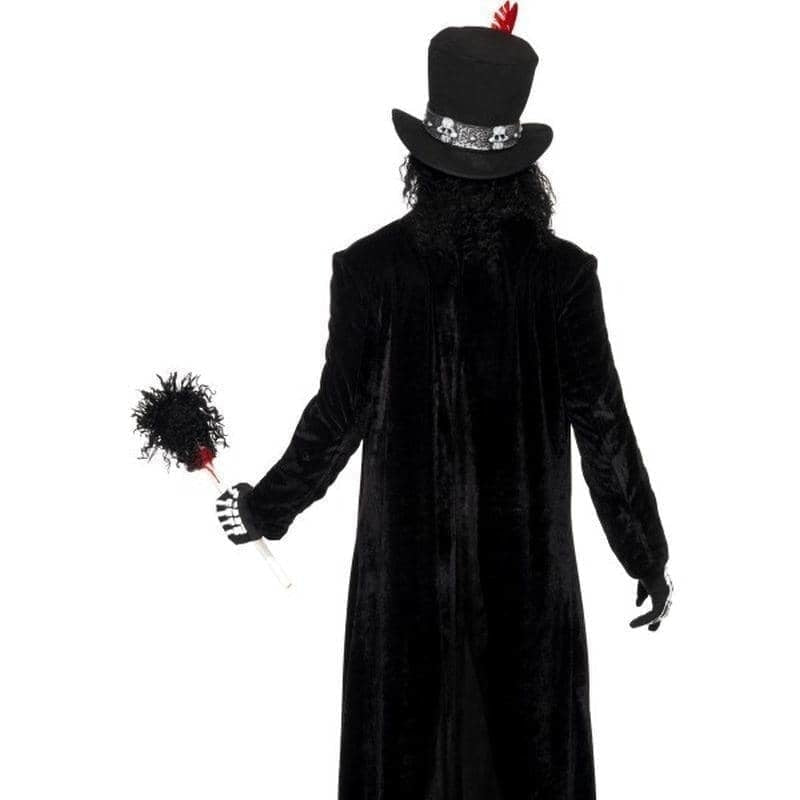 Deluxe Voodoo Man Costume Adult Black White_2 