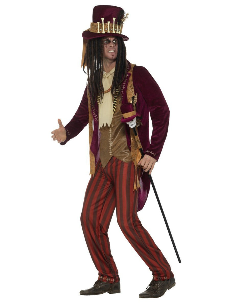 Deluxe Voodoo Witch Doctor Costume Adult Red