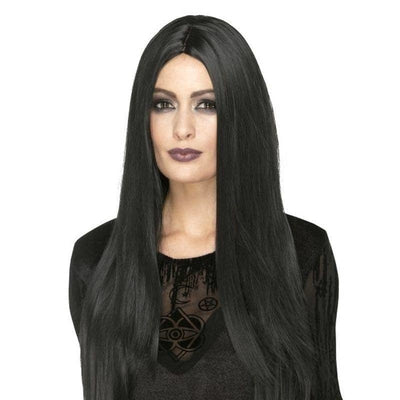 Deluxe Witch Wig Adult Black_1 sm-45048