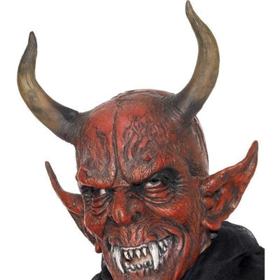 Devil Demon Mask Adult Red Bone_1 sm-25314