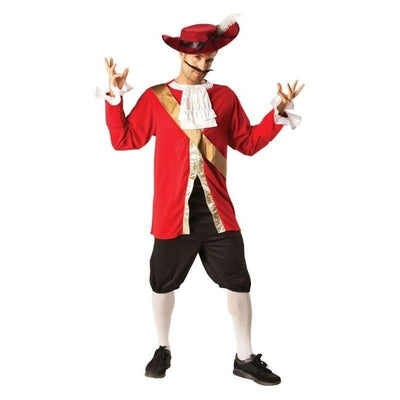 Disney Captain Hook Costume Adult Fancy Dress_1 rub-880516STD