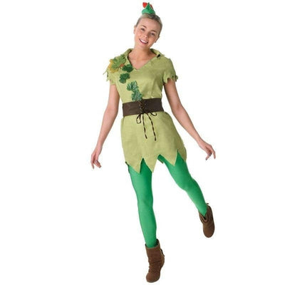Disney Miss Peter Pan Costume Womens_1 rub-880999S
