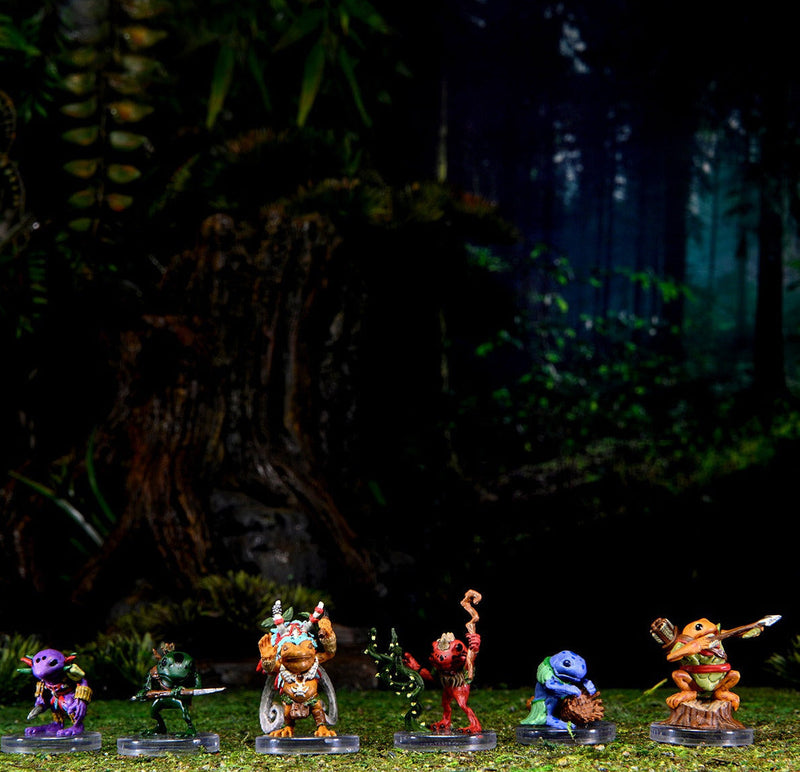 Dungeons and Dragons D&D Icons of the Realms Grung Warband