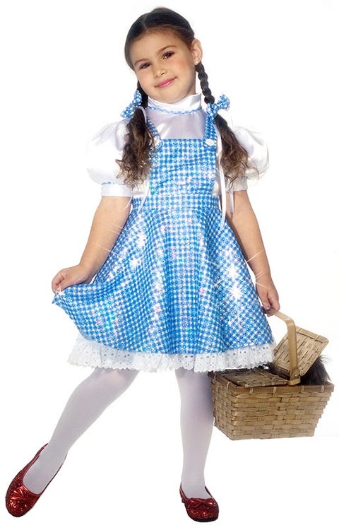 Dorothy Sequin Costume Wizard of Oz Girls
