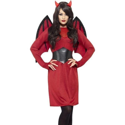 Economy Devil Costume Adult Red_1 sm-43730M
