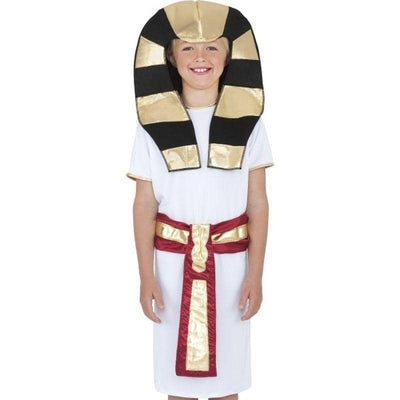 Egyptian Costume Kids White Red Gold_1 sm-38656L