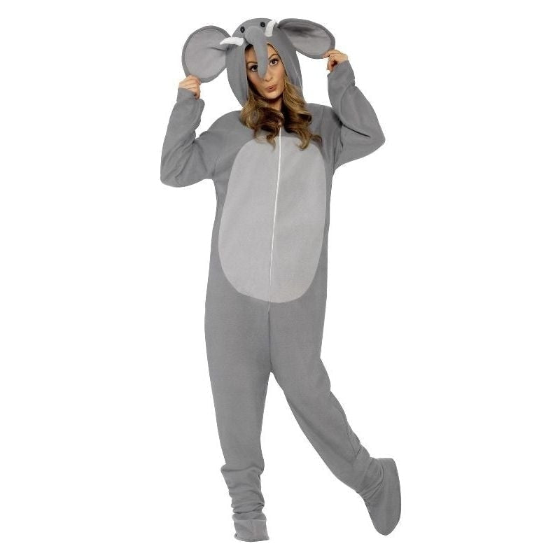 Elephant Costume Adult Grey_3 