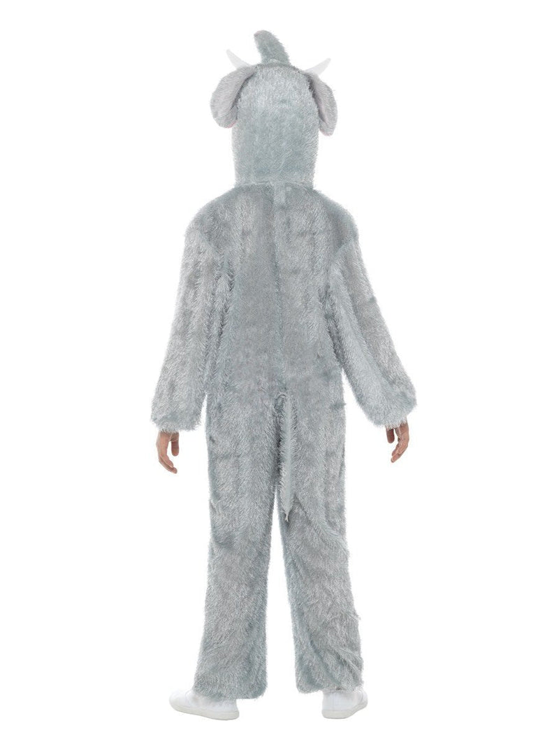 Elephant Costume Kids Grey White Jumpsuit