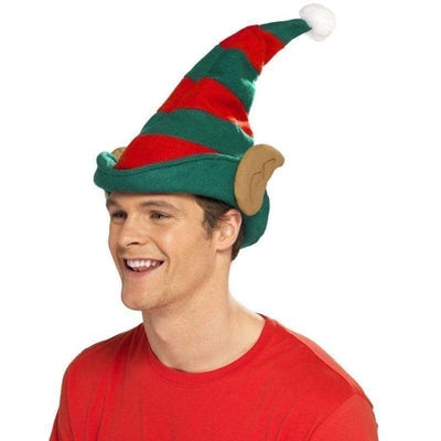 Elf Hat Adult Red Green_1 sm-21469