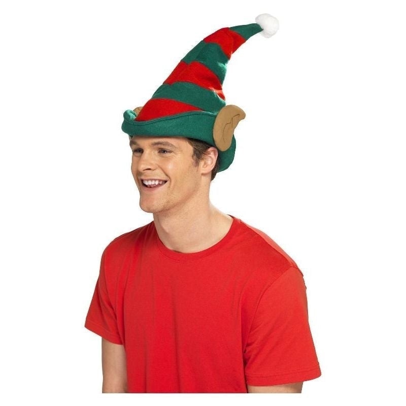 Elf Hat Adult Red Green_2 