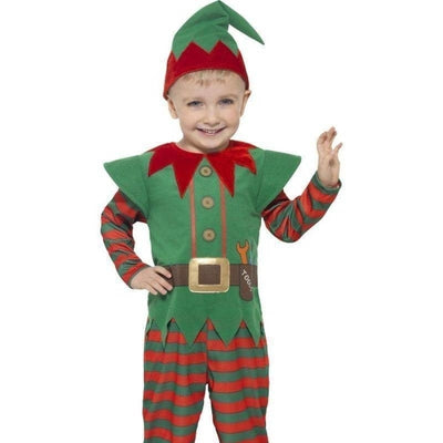 Elf Toddler Costume Kids Red Green_1 sm-21489S