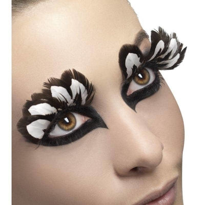 Eyelashes Feather Adult Brown_1 sm-24255