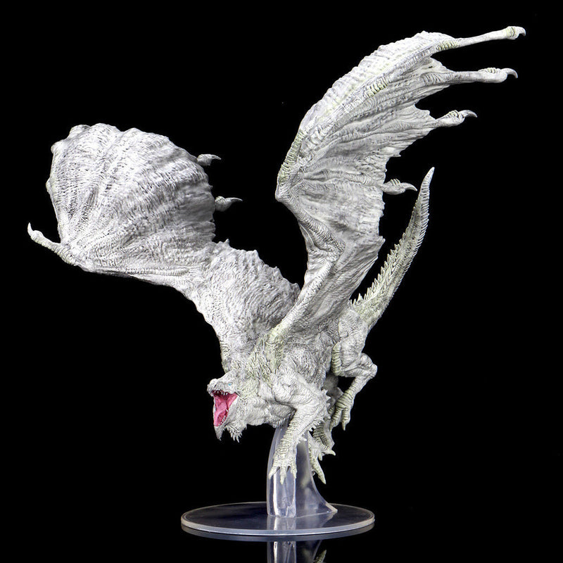 Dungeons and Dragons D&D Icons of the Realms Adult White Dragon Premium Figure