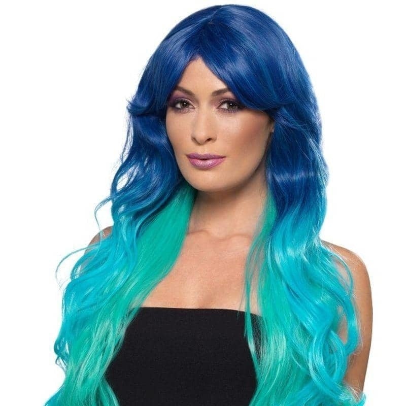 Fashion Mermaid Wig Wavy Extra Long Adult Multi_1 sm-48972