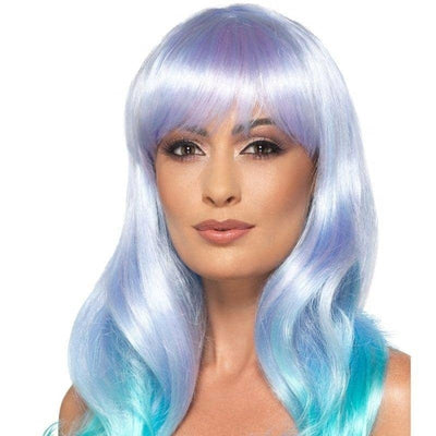 Fashion Unicorn Pastel Wig Wavy Long Adult Multi_1 sm-48917