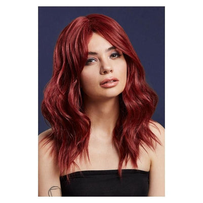 Fever Ashley Wig Two Toned Blend Ruby Red_1 sm-72096