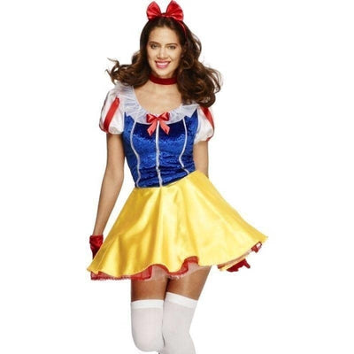 Fever Fairytale Costume With Dress Adult Yellow with Blue_1 sm-30195M