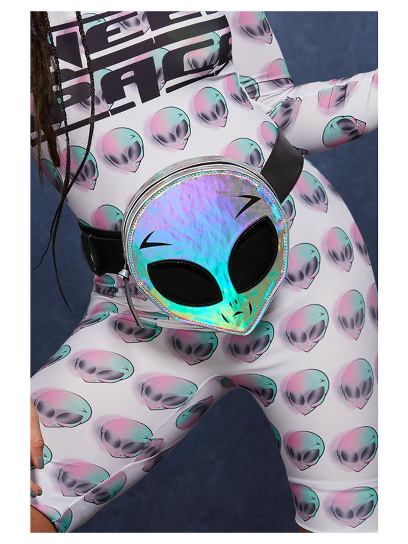 Fever Holographic Alien Bum Bag