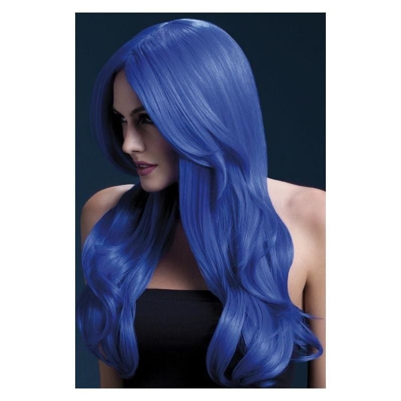 Fever Khloe Wig Adult Neon Blue_2 